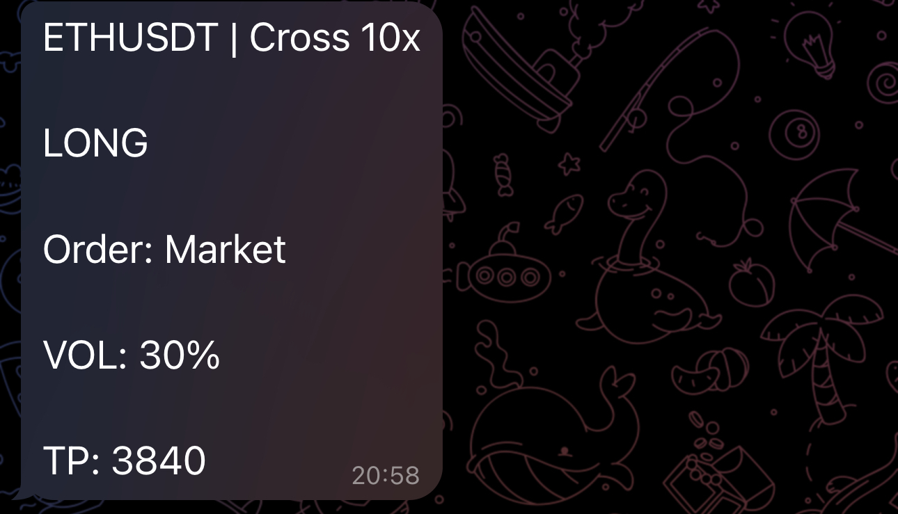 Signal example screenshot